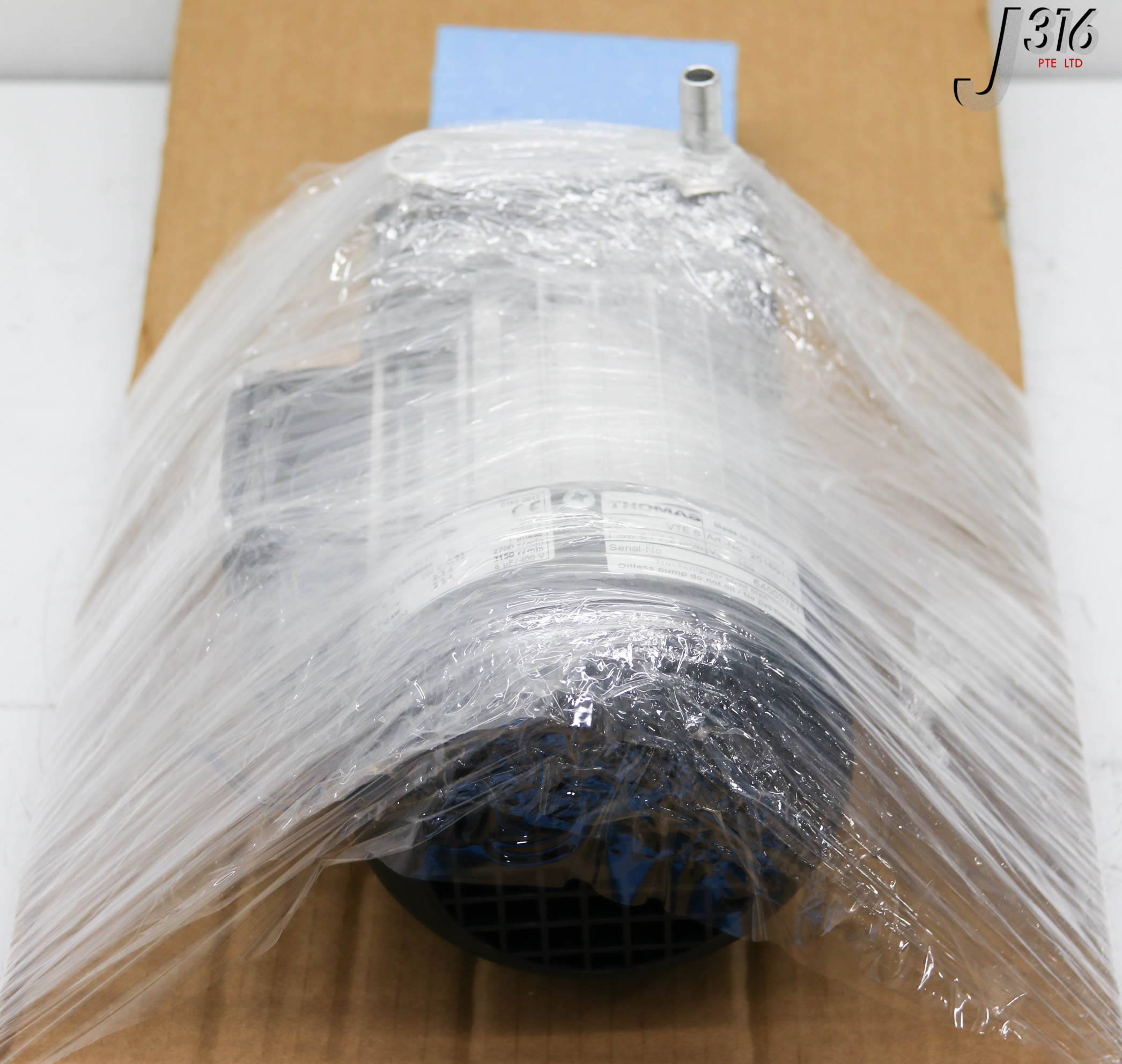 tue 33559 THOMAS VACUUM PUMP, VTE 6, 150MBAR (NEW) 25160112 | eBay